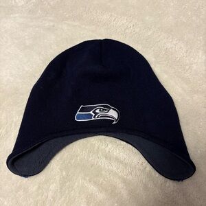 NFL Seattle Seahawks Fleece-lined Navy Beanie